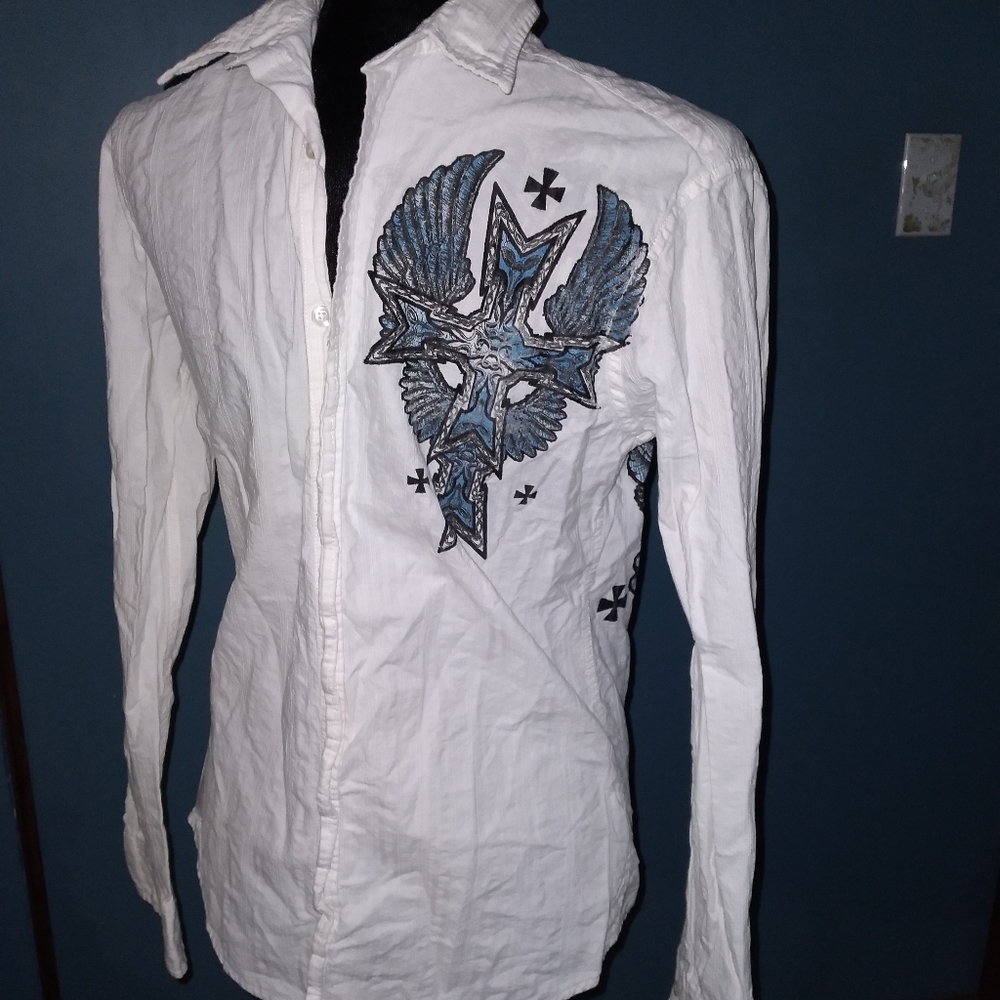 Mens Long Sleeve Button Down